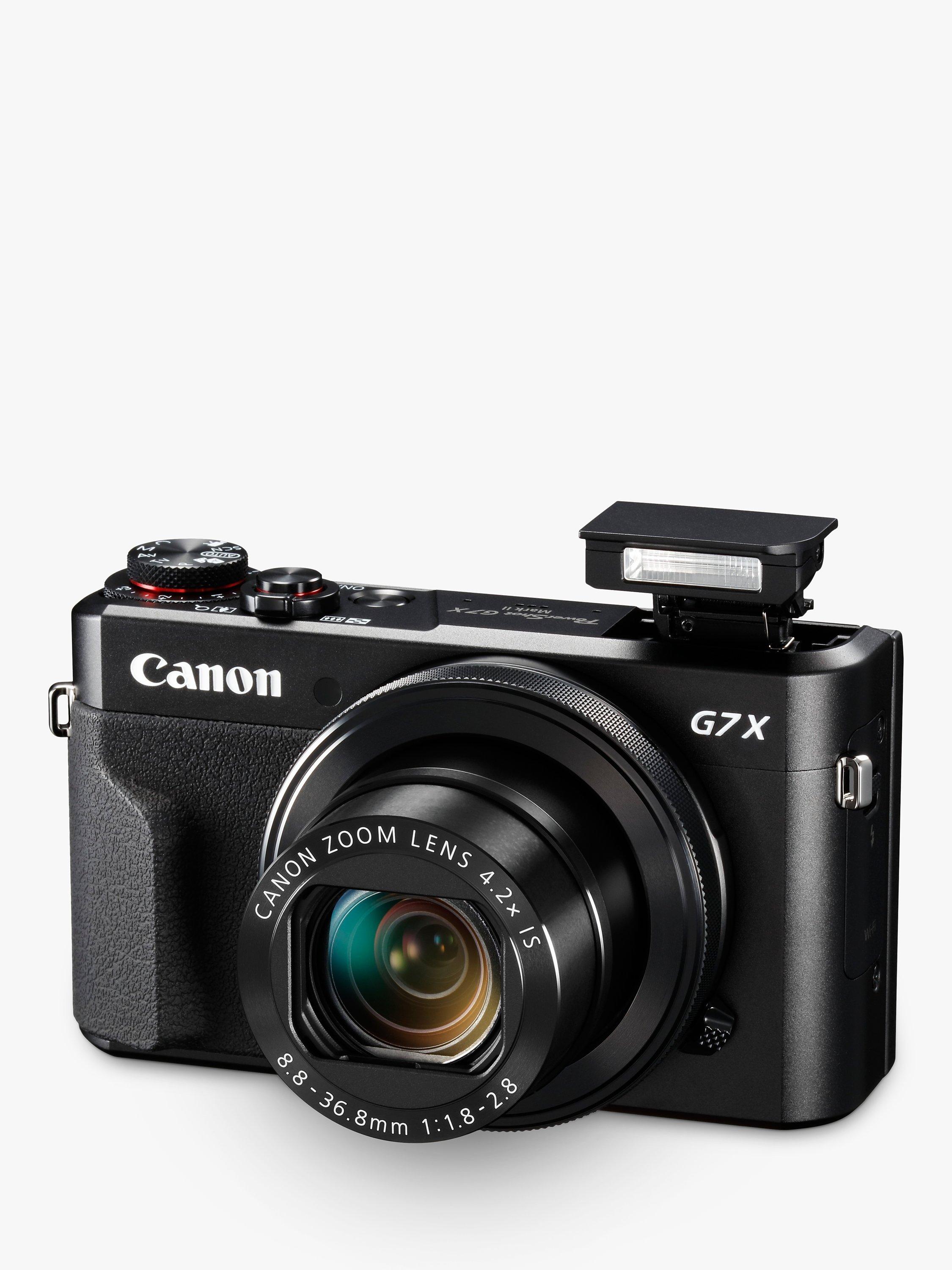 Canon PowerShot G7 X Mark II Digital Camera, HD 1080p, 20MP, 4.2X Optical Zoom, DIGIC 7 Processor, NFC, Wi-Fi, 3” LCD Screen, Vlogger Kit with Joby Gorillapod & Memory Card Canon PowerShot G7 X Mark II Digital Camera, HD 1080p, 20MP, 4.2X Optical Zoom, DIGIC 7 Processor, NFC, Wi-Fi, 3” LCD Screen, Vlogger Kit with Joby Gorillapod & Memory Card