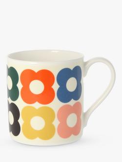 Orla Kiely Spot Flower Mug, 300ml, Multi, Multi