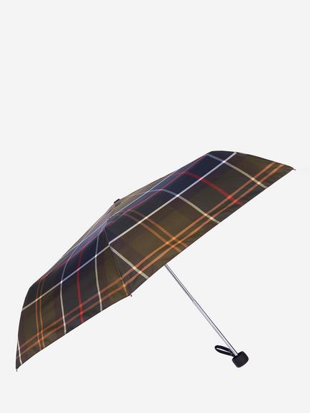Barbour Portree Tartan Print Umbrella, Multi, Multi