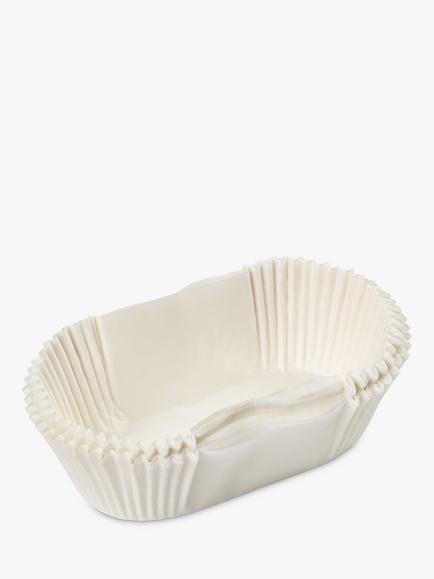 Tala Non-Stick Greaseproof Siliconised 1lb Loaf Tin Liners, Pack of 40, White - view 2, White