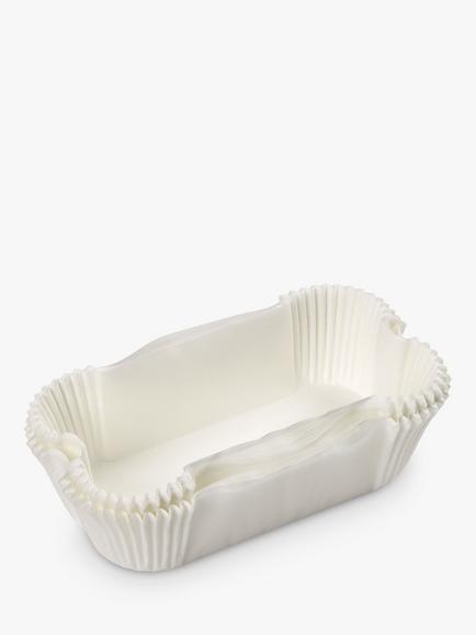 Tala Non-Stick Greaseproof Siliconised 2lb Loaf Tin Liners, Pack of 40, White, White