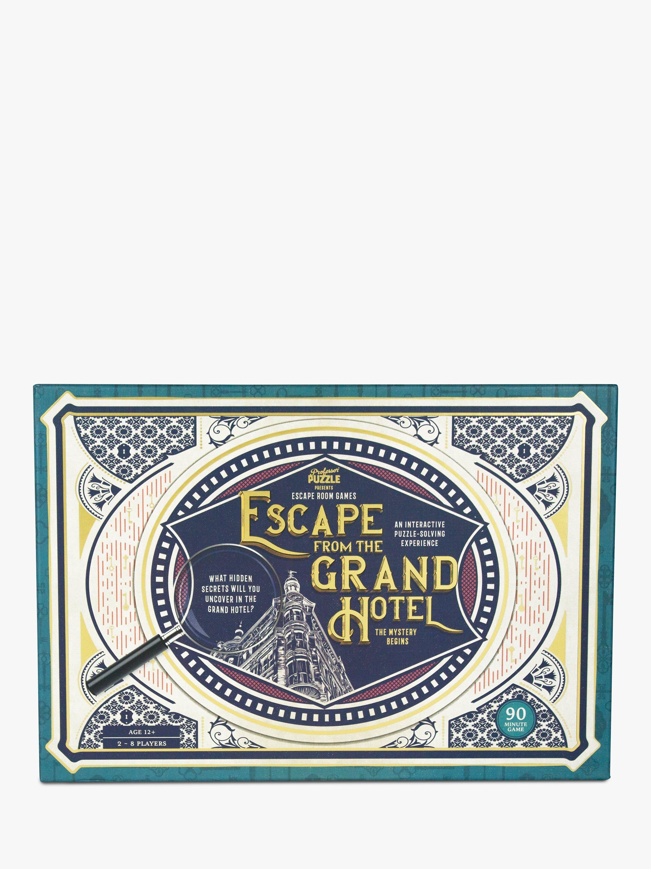 Professor Puzzle Escape from the Grand Hotel Game
