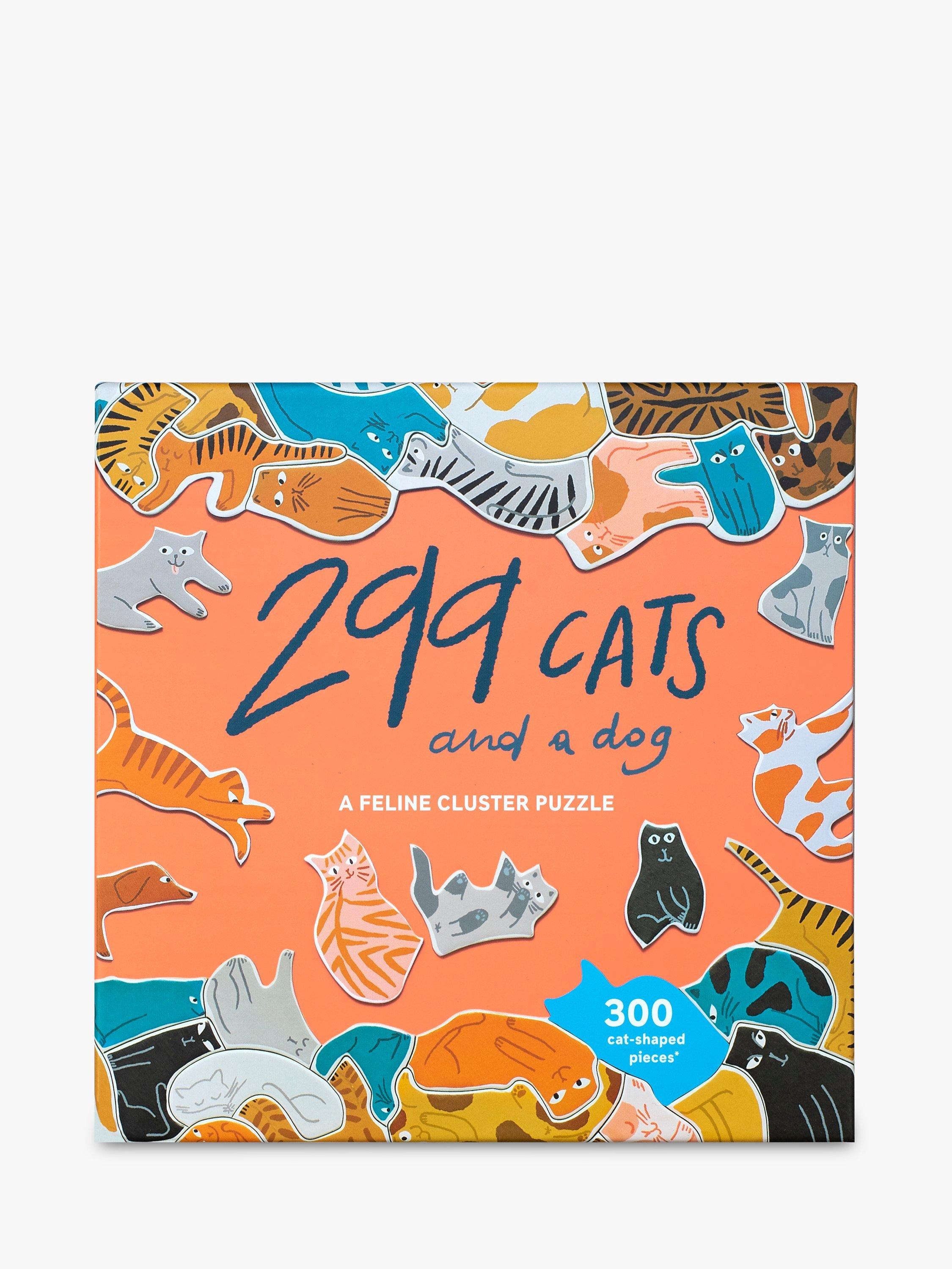Laurence King Publishing 299 Cats 1 Dog Jigsaw Puzzle, 300 Pieces