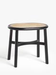 John Lewis Rattan Dressing Table Stool, Black