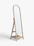 John Lewis Rattan Freestanding Mirror