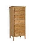 John Lewis Essence Tall 6 Drawer Chest, Oak