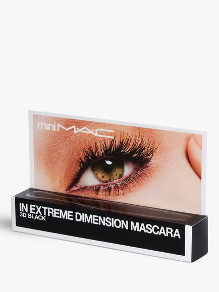 MAC - Little MAC, In Extreme Dimension Lash Mascara - view 2, 3d Black