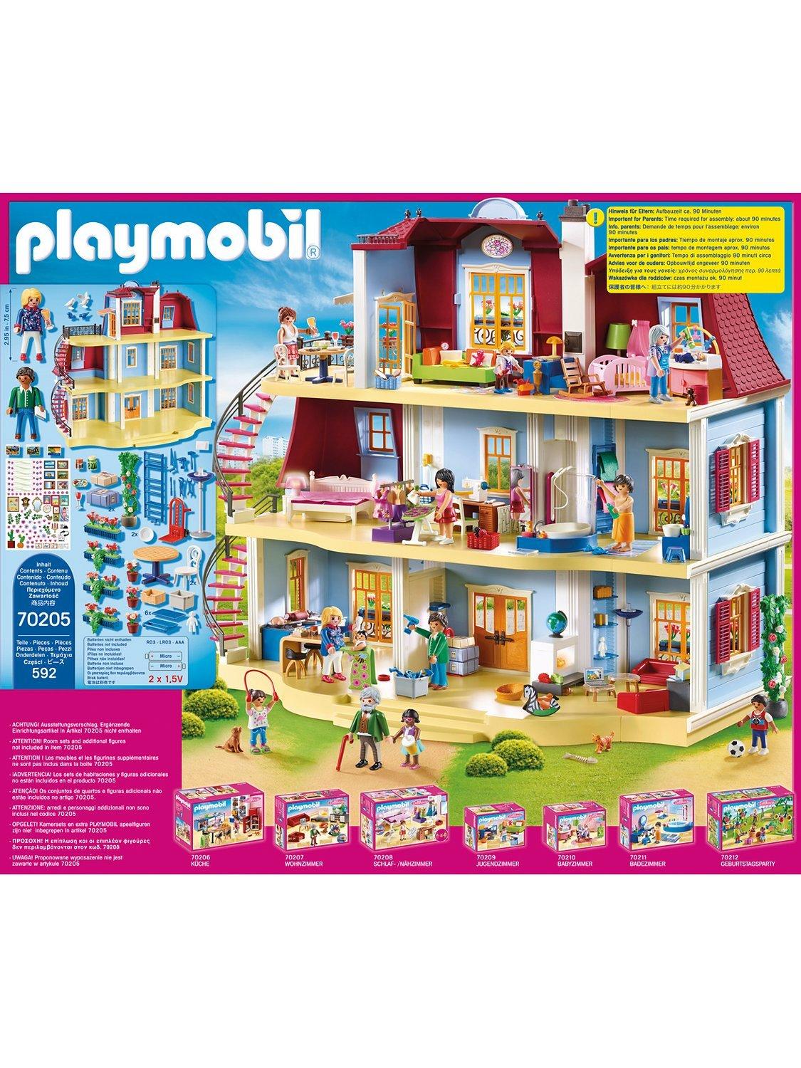 Playmobil Dollhouse 70205 Large Dollhouse