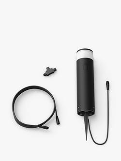 Philips Hue White and Colour Ambiance Calla LED Large Pedestal Smart Outdoor Light Extension, Black - view 2, Black