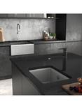 Abode Prime Single Lever Kitchen Mixer Tap, Matt Black