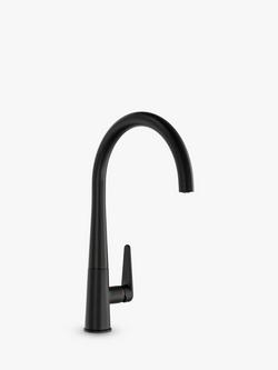 Abode Coniq R Single Lever Kitchen Mixer Tap, Matt Black