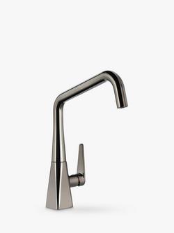 Abode Coniq S Single Lever Kitchen Mixer Tap, Black Nickel