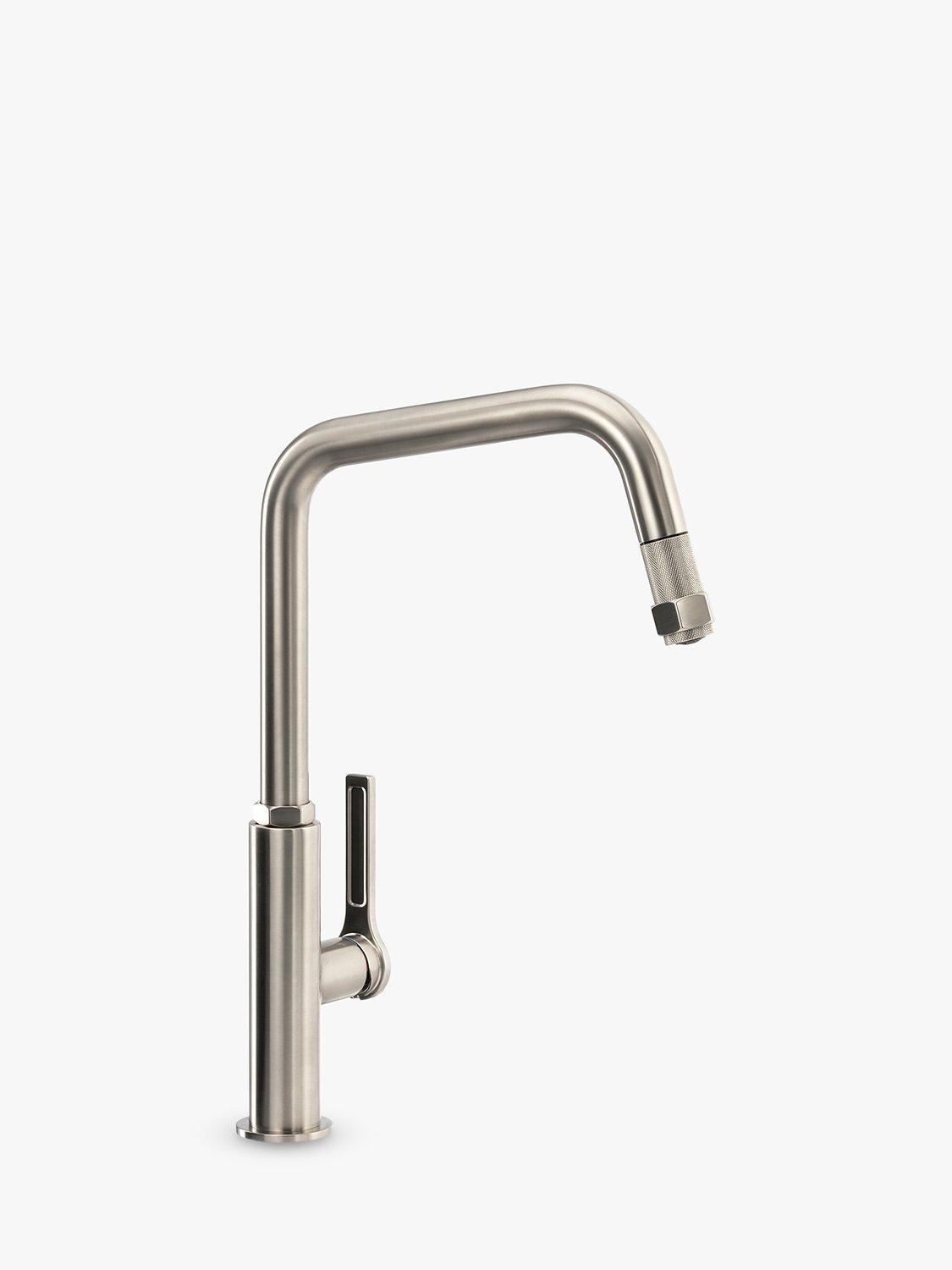 Abode Hex Single Lever Pull-Out Kitchen Mixer Tap