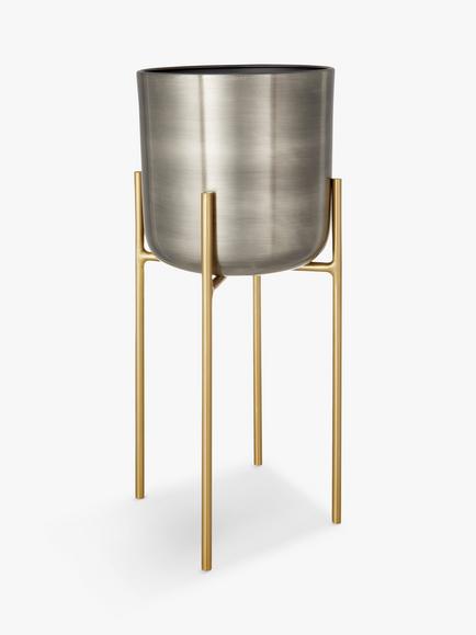 Design Project by John Lewis No.160 Pot, Medium, Metallic