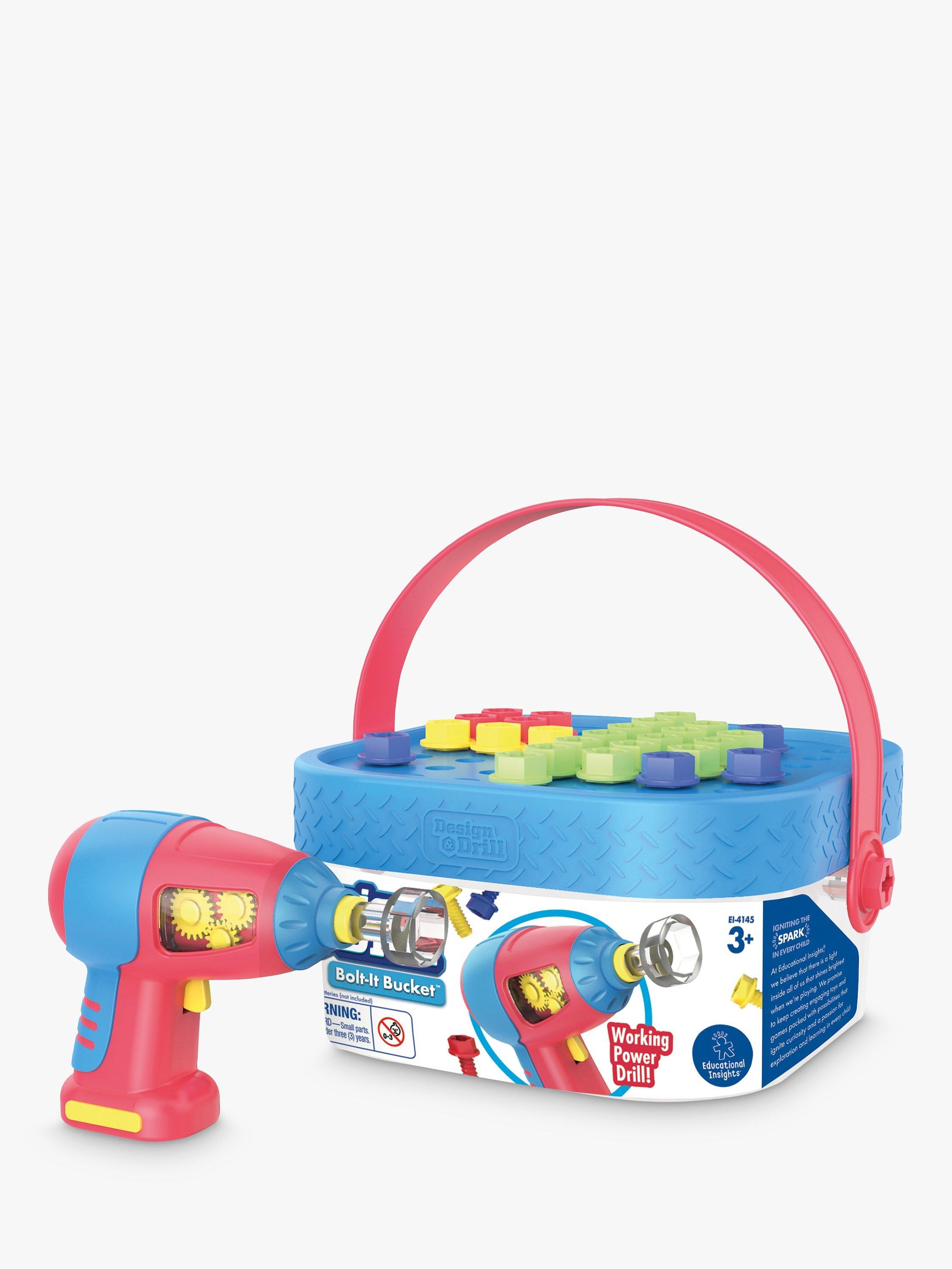 Learning Resources STEM Design & Drill Bolt-It Bucket