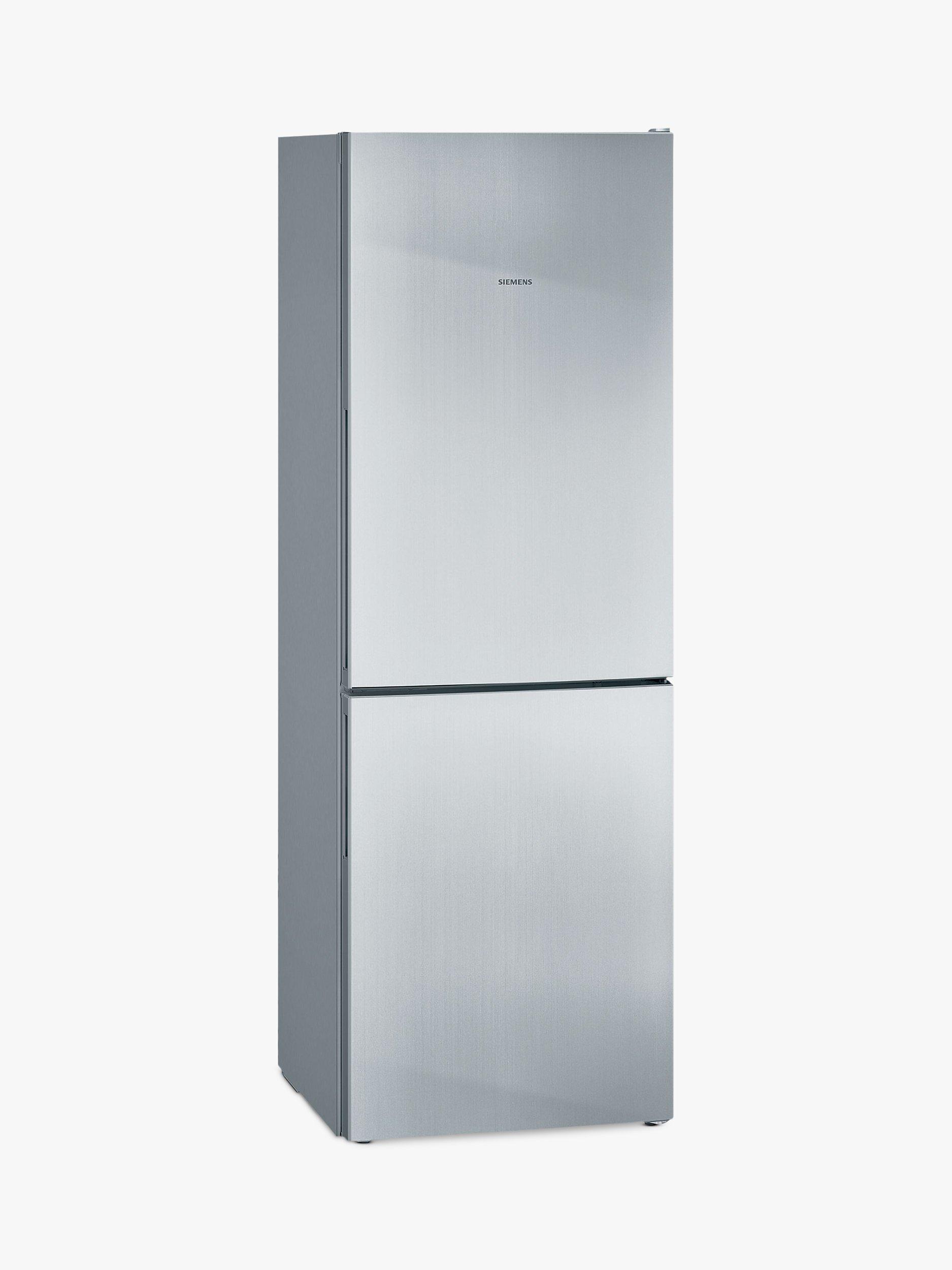 Siemens iQ300 KG33VVIEAG Freestanding 60/40 Fridge Freezer, Stainless Steel
