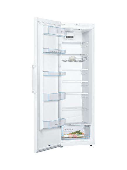 Bosch Series 4 KSV36VWEPG Freestanding Fridge, White - view 2, White