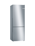 Bosch Series 6 KGE49AICAG Freestanding 70/30 Fridge Freezer, Stainless Steel