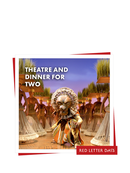 Red Letter Days Theatre & Dinner for Two Gift Experience, Multi