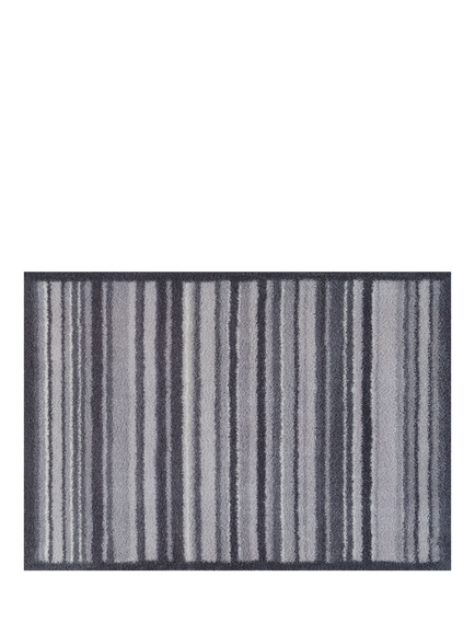 Turtle Mat Slate Stripe Door Mat, Slate