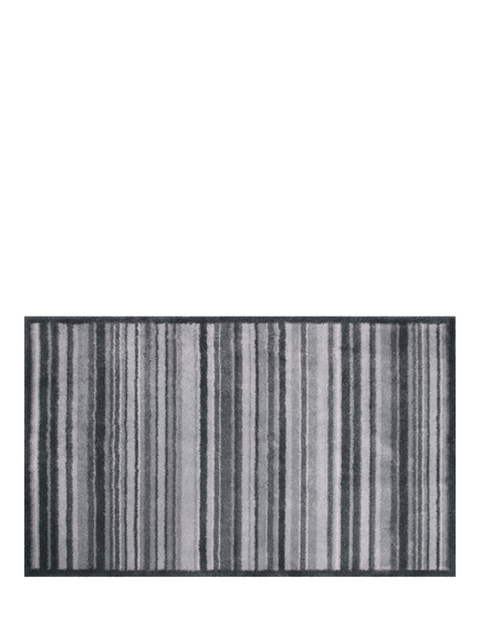 Turtle Mat Stripe Runner Door Mat, Slate