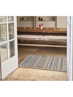 Turtle Mat Stripe Runner Door Mat - view 2, Sandstone