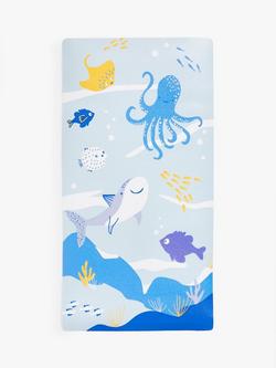 John Lewis Baby & Toddler Under the Sea Bath Mat, 