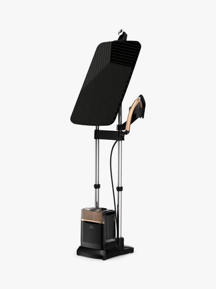 Tefal IXEO Power All-in-One 5.8 Bar Clothes Steamer, Black/Gold, Black/Gold