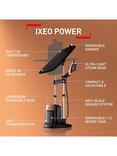 Tefal IXEO Power All-in-One 5.8 Bar Clothes Steamer, Black/Gold