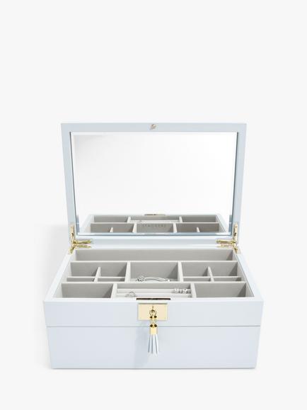 Stackers 2 Set Jewellery Box, Blue, Blue