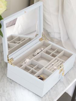 Stackers 2 Set Jewellery Box, Blue - view 2, Blue