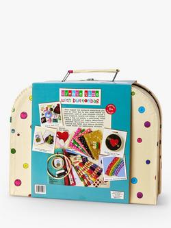 Buttonbag Bumper Sewing and Embroidery Carry Kit - view 2, White/Multi