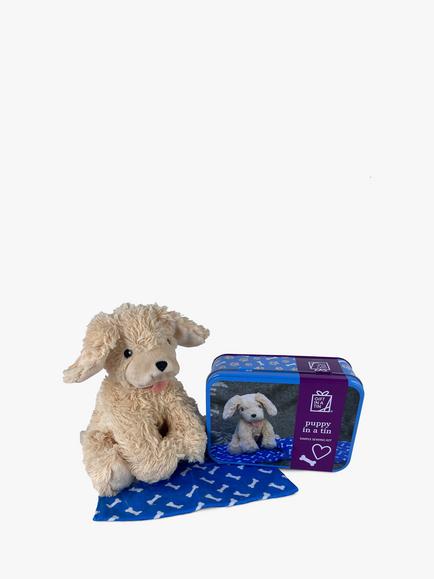 Apples to Pears Gift in a Tin Sew Me Up Puppy Craft Kit, 
