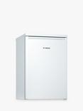 Bosch Series 2 KTR15NWFAG Freestanding Under Counter Fridge, White