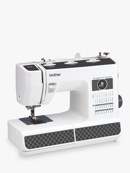 Brother HF37 Strong and Tough Sewing Machine, White - view 2, White