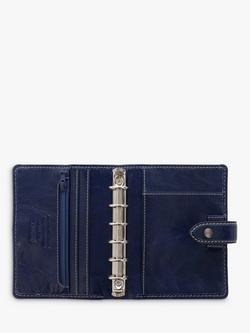 Filofax Pocket Personal Malden Organiser - view 2, Navy