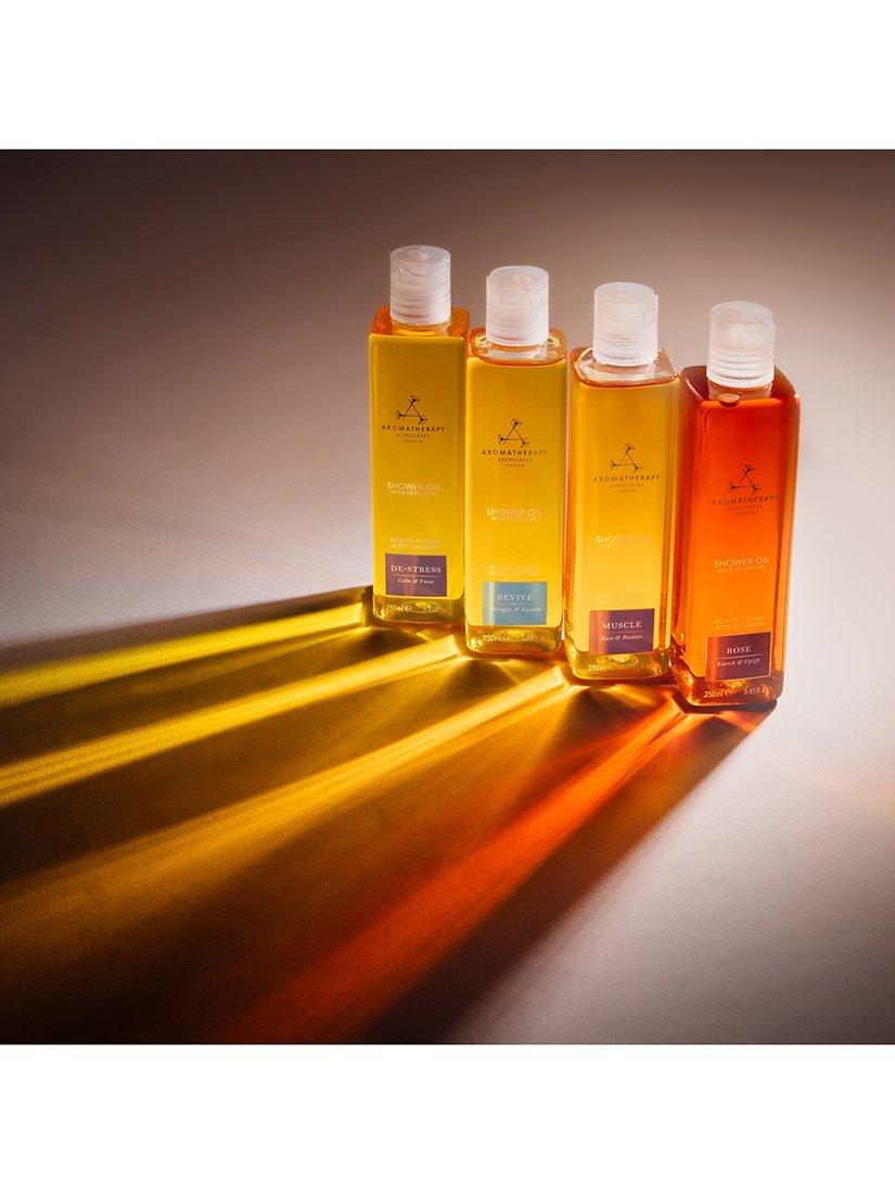 Product image 4 of 4, which shows Aromatherapy Associates Muscle Shower Oil, 250ml