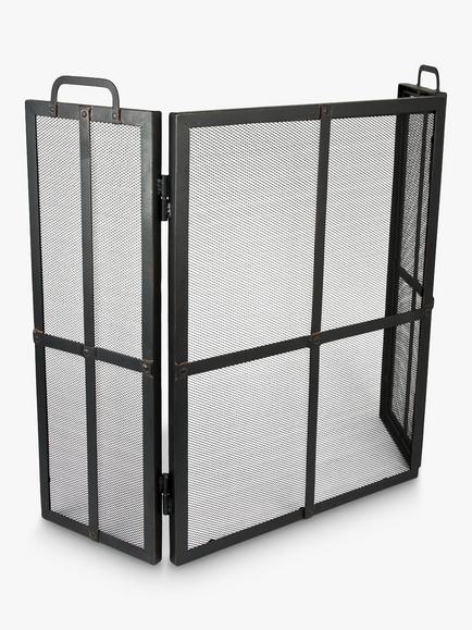 Ivyline Surround Firescreen - view 2, Black
