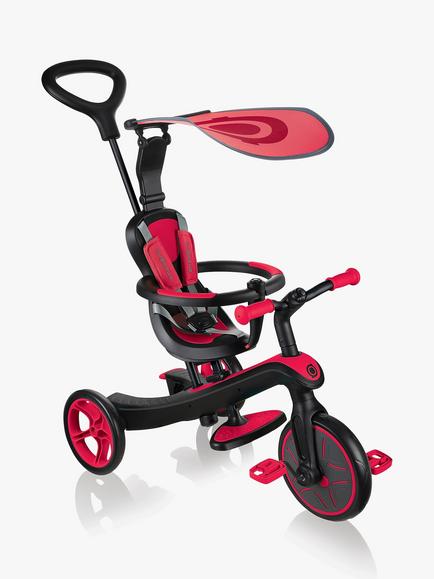 Globber 4-in-1 Explorer Trike, Red