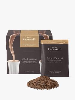 Hotel Chocolat Salted Caramel Hot Chocolate Sachets, 350g, Multi