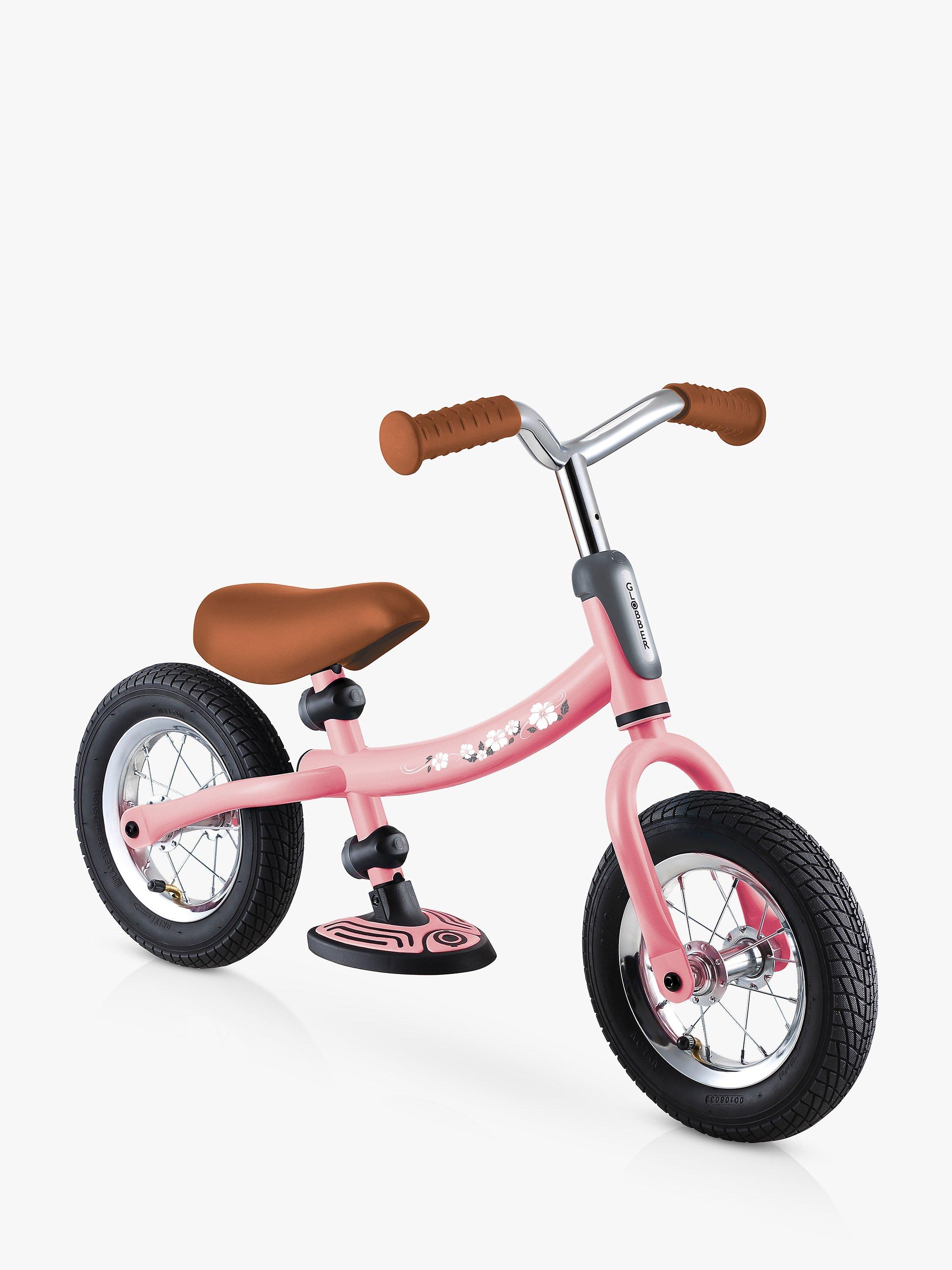 Globber Go Air Balance Bike, Pastel Pink