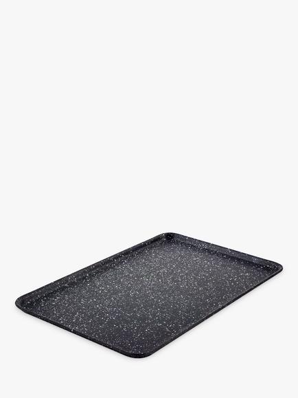 Eaziglide Neverstick Non-Stick Aluminium Baking Tray, Black