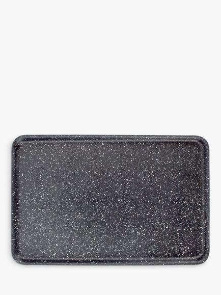 Eaziglide Neverstick Non-Stick Aluminium Baking Tray - view 2, Black
