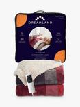 Dreamland Sherpa Tartan Heated Overblanket