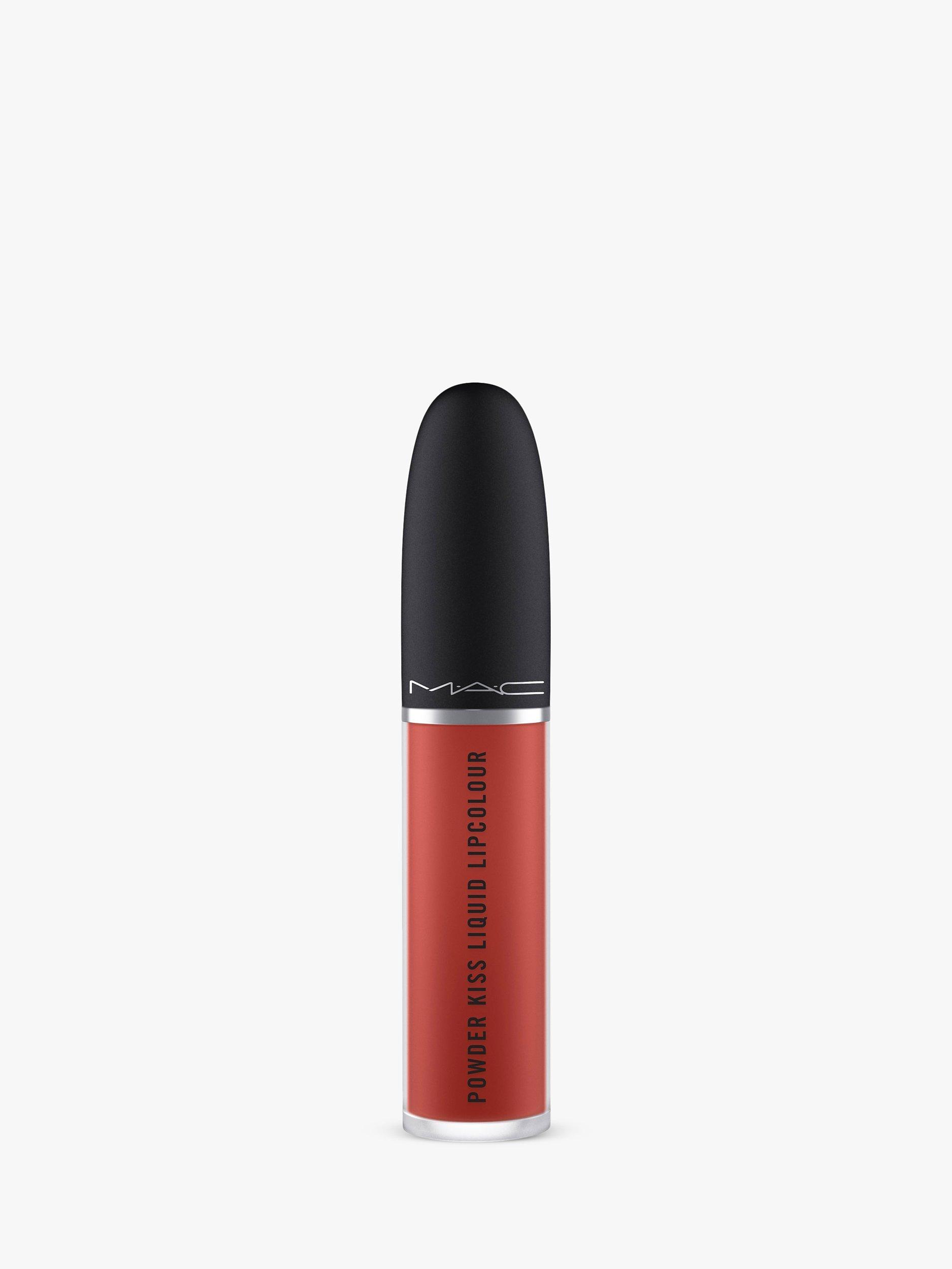 Product image 2 of 5, which shows MAC Powder Kiss Liquid Lip Colour, Devoted To Chili