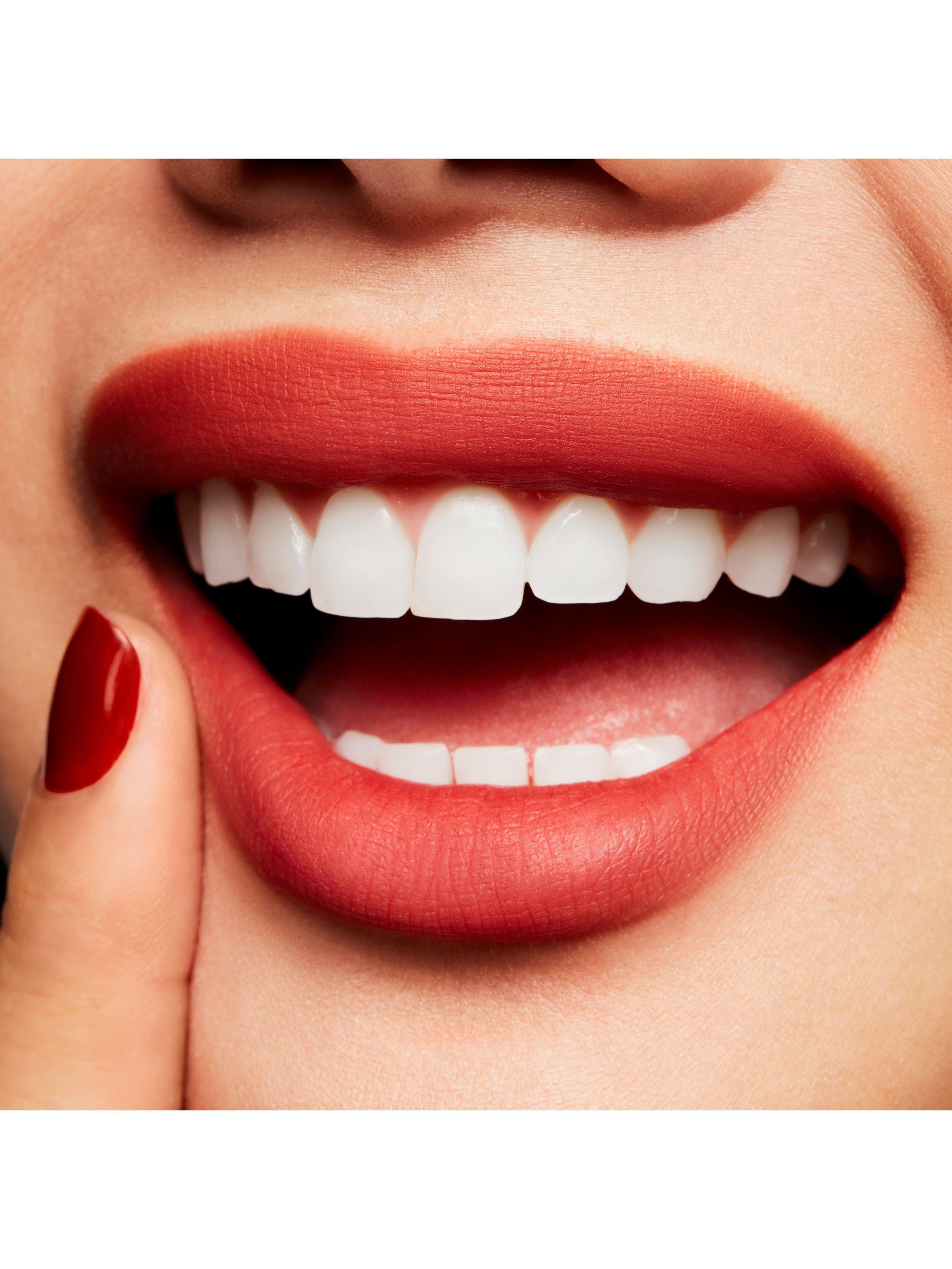 Product image 3 of 5, which shows MAC Powder Kiss Liquid Lip Colour, Devoted To Chili