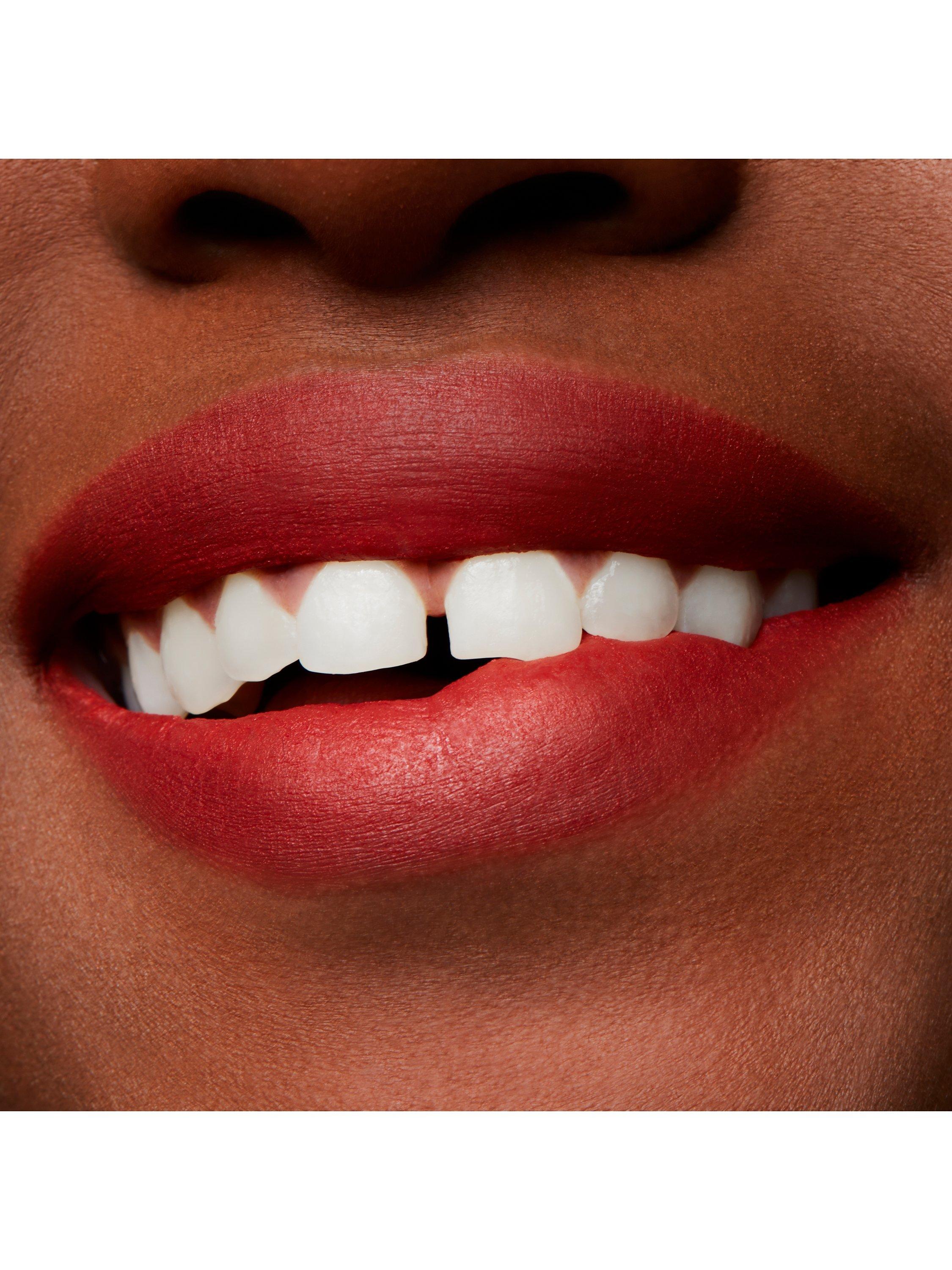 Product image 5 of 5, which shows MAC Powder Kiss Liquid Lip Colour, Devoted To Chili