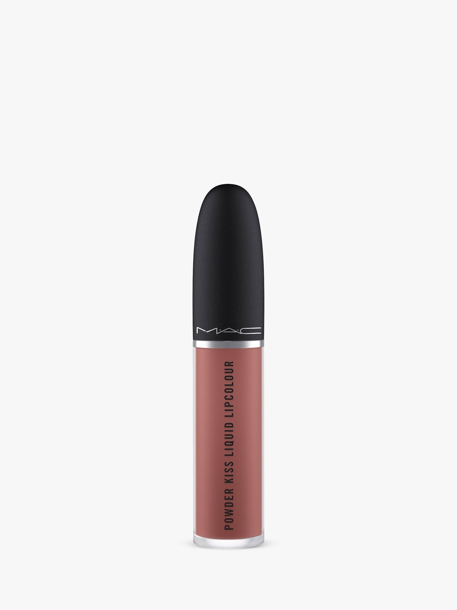 Product image 2 of 6, which shows MAC Powder Kiss Liquid Lip Colour, Over The Taupe