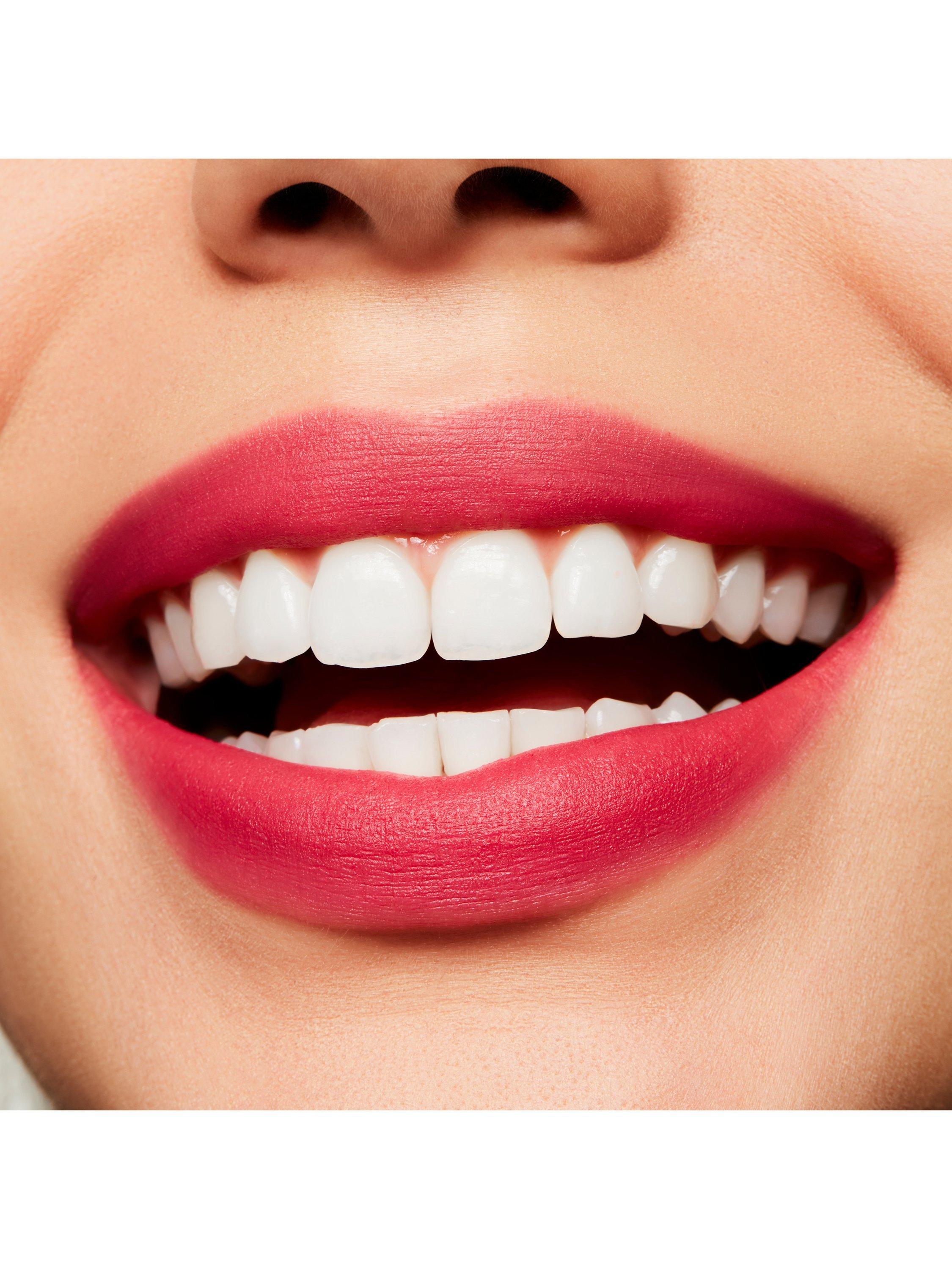 Product image 3 of 6, which shows MAC Powder Kiss Liquid Lip Colour, Billion $ Smile