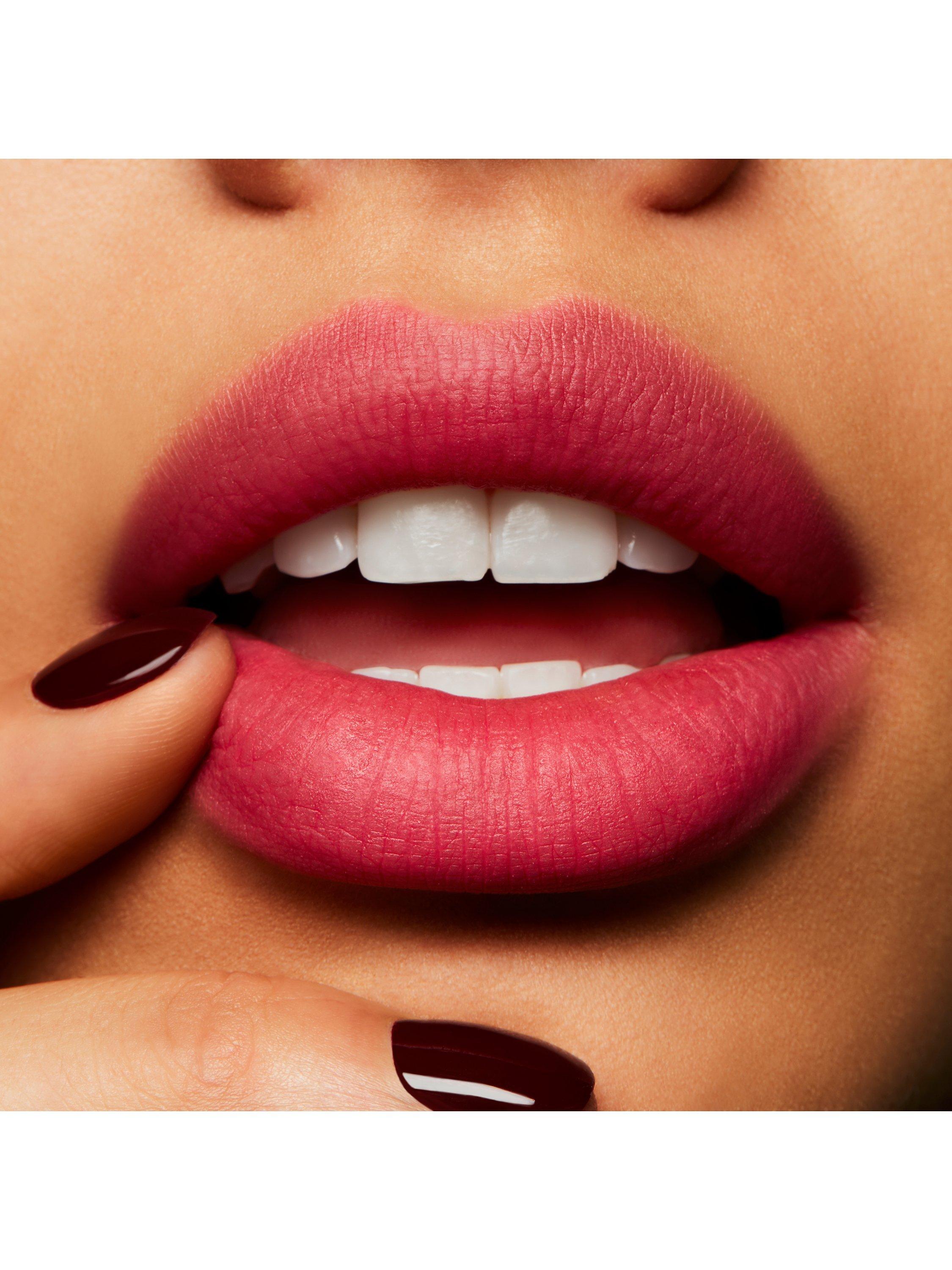 Product image 4 of 6, which shows MAC Powder Kiss Liquid Lip Colour, Billion $ Smile